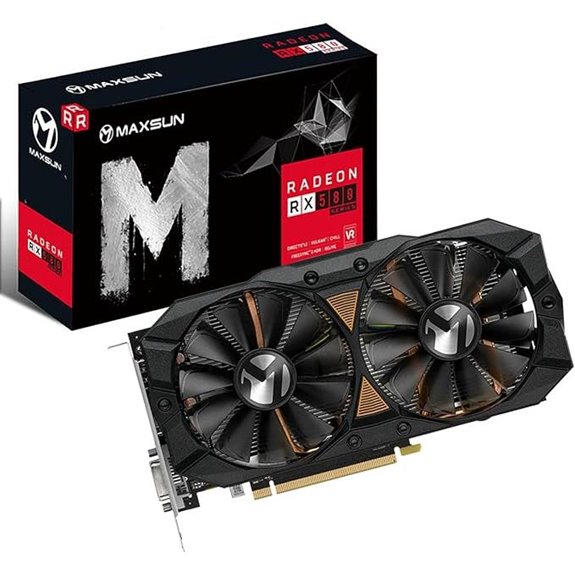 Maxsun AMD Radeon RX 580 8GB Graphics Card for Gaming