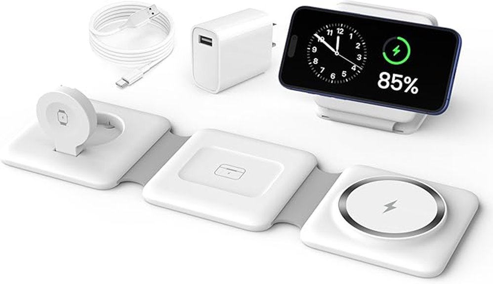 apple device charging station