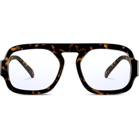 Aviator Blue Light Blocking Glasses for Women Men