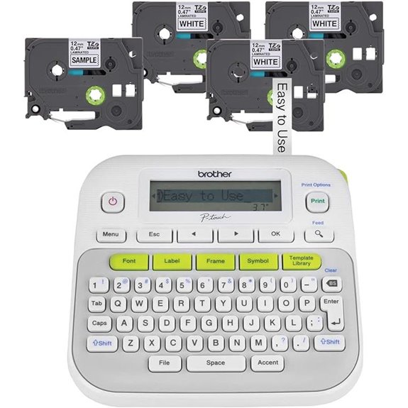 Brother P-Touch PTD210 Label Maker Bundle