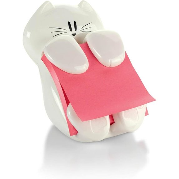 Post-it Cat Design 3x3 Note Dispenser