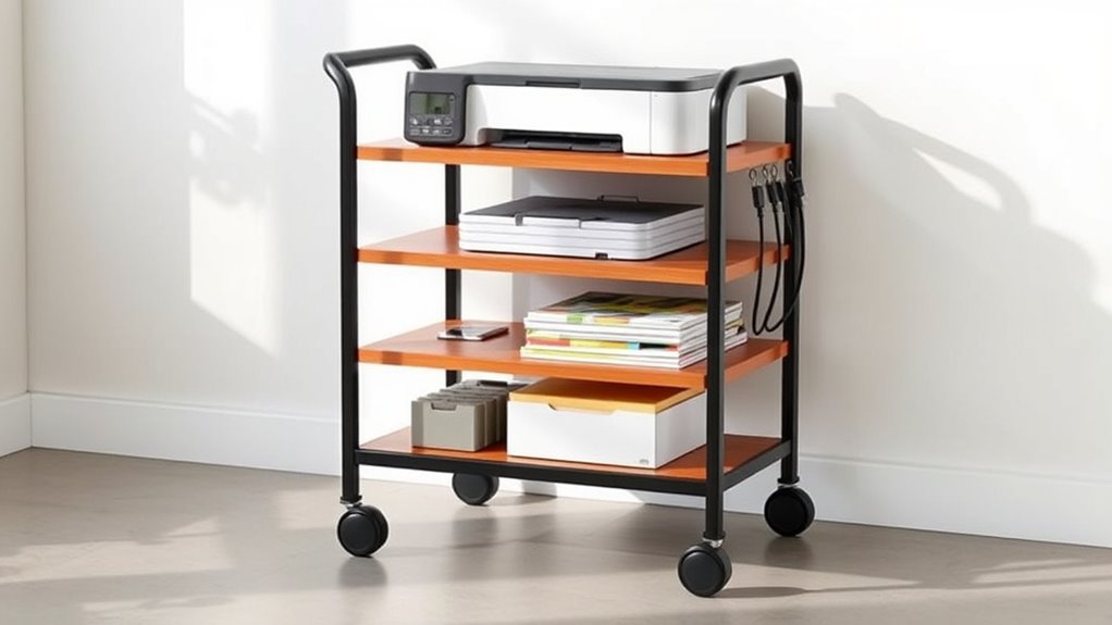 choosing a suitable printer cart