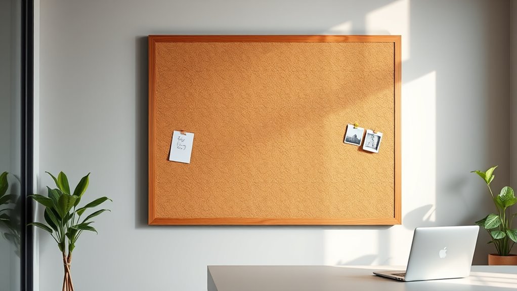 choosing practical office cork boards