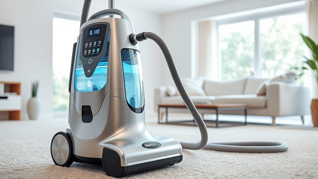 cleaning power and convenience