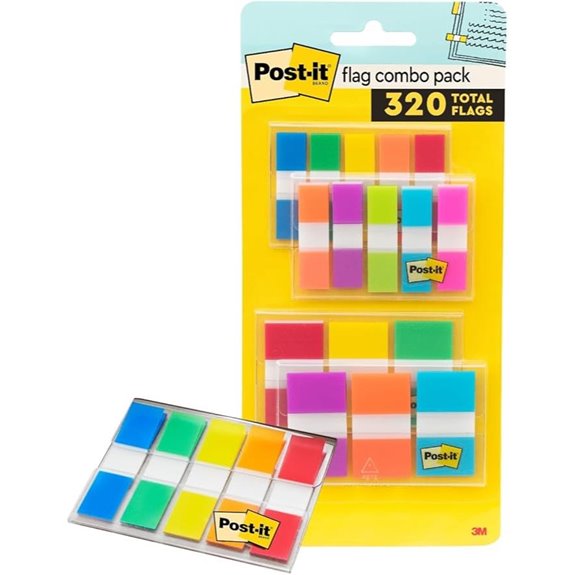 Post-it Flags Combo Pack with Dispensers