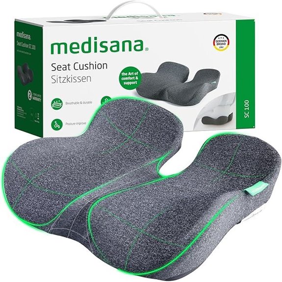Medisana Seat Cushion for Office Car Wheelchair