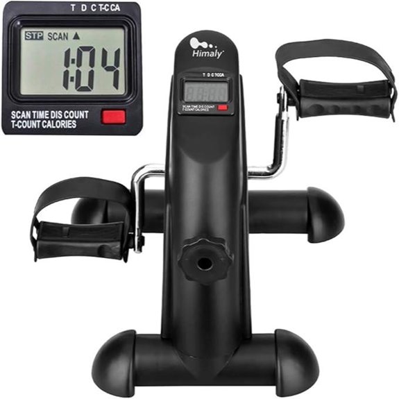 Mini Desk Exercise Bike with LCD Display