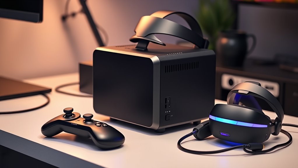 compact vr gaming setup