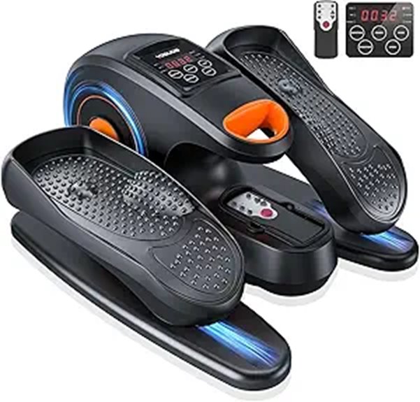 YOSUDA Under Desk Elliptical with Remote & Footstraps