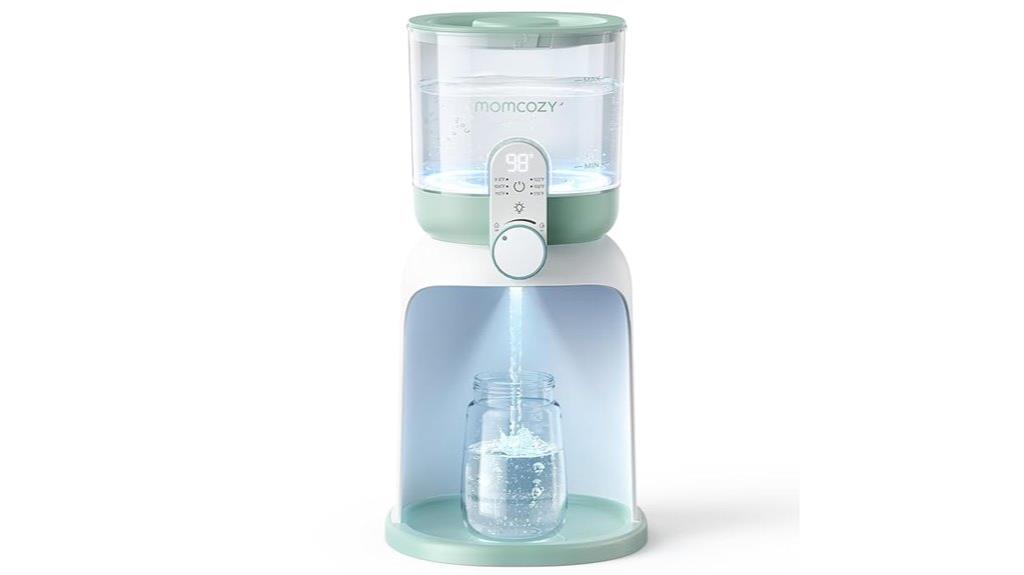 dual bottle water warmer