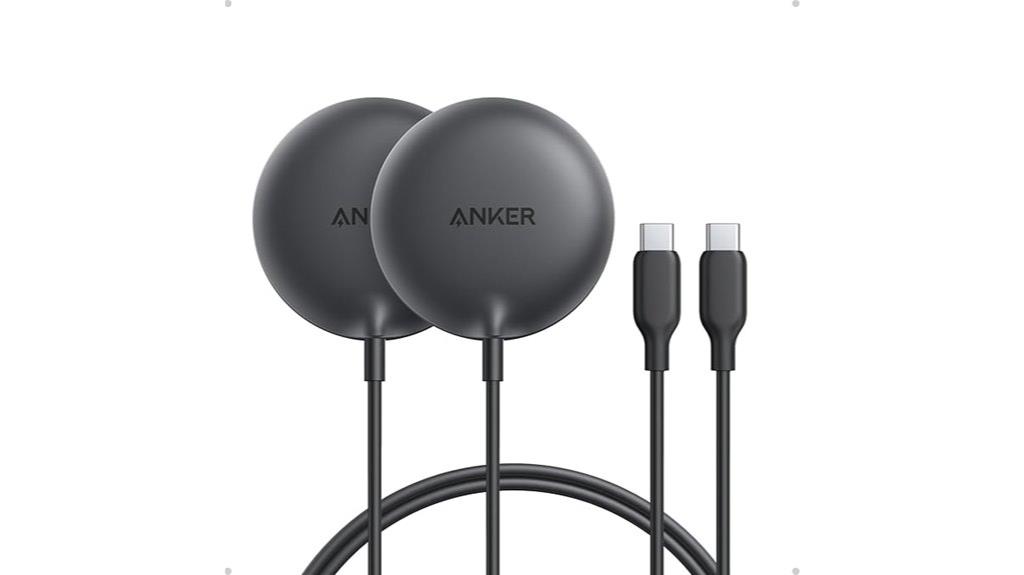 dual magnetic wireless chargers