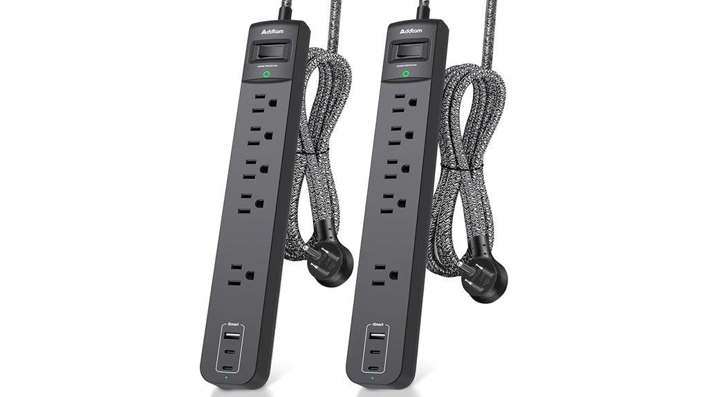 dual pack surge protectors