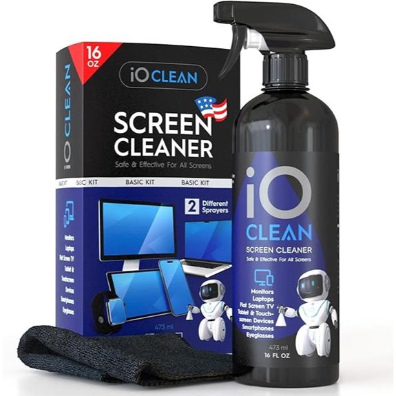 Screen Cleaner Spray Kit for LCD Smartphone Laptop