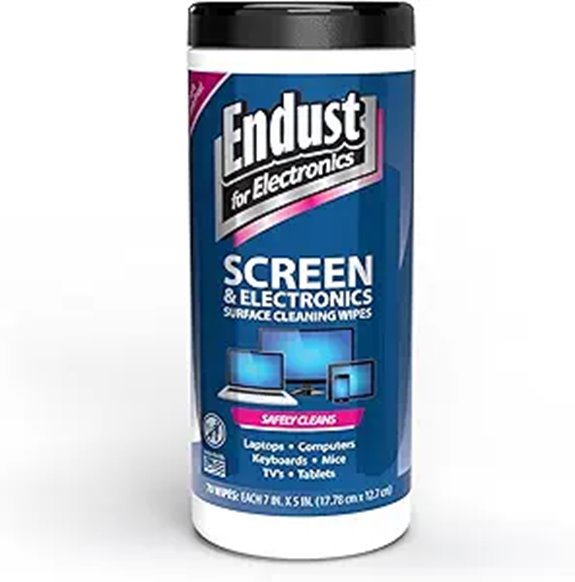 Endust Electronics Screen & Surface Cleaning Wipes