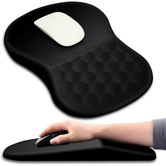 Hokafenle Ergonomic Mouse Pad with Wrist Support