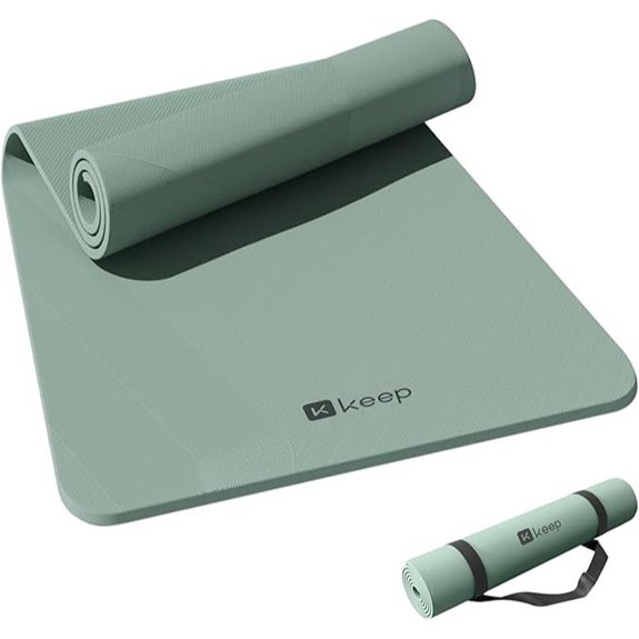 extra wide non slip yoga mat