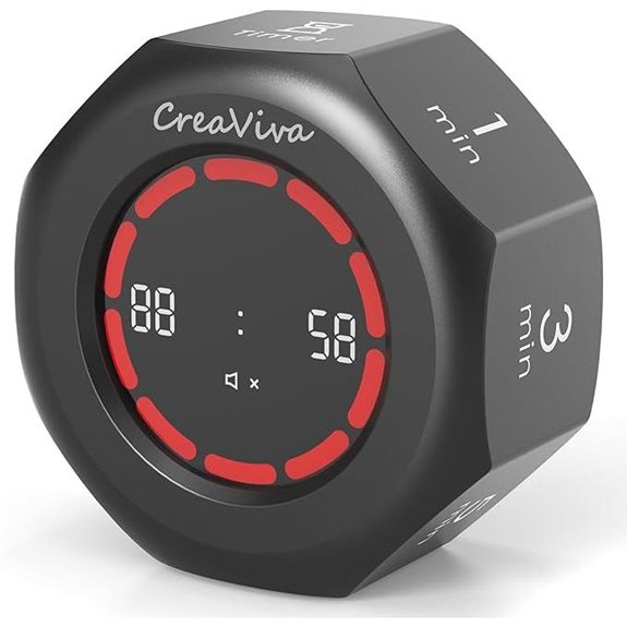 Pomodoro Timer Flip Cube with 7 Presets