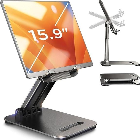 LISEN iPad & Tablet Foldable Desk Stand