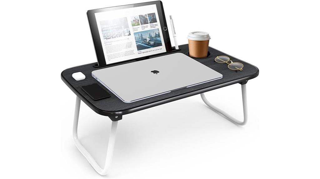 foldable laptop bed tray