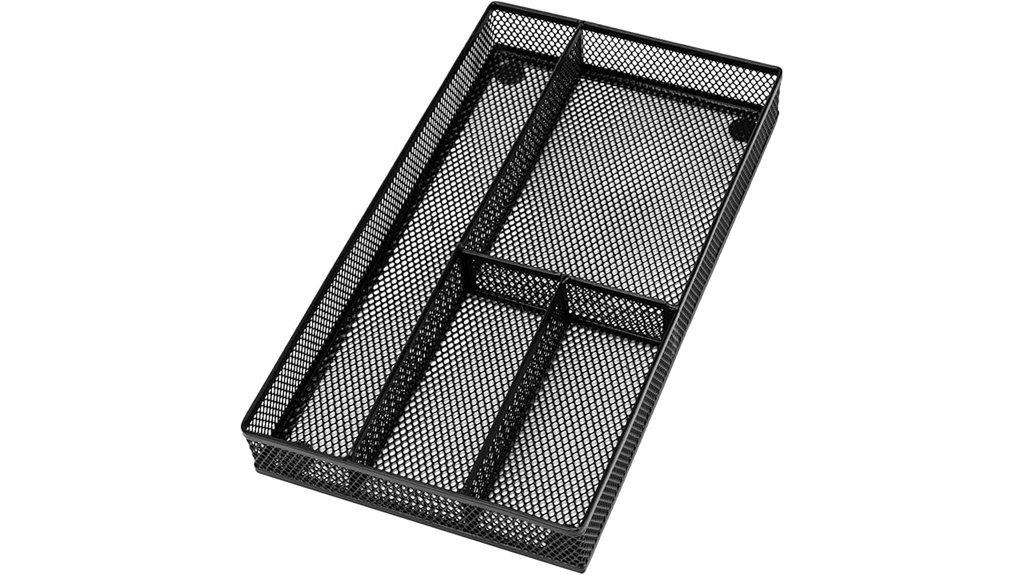 four compartment desk organizer