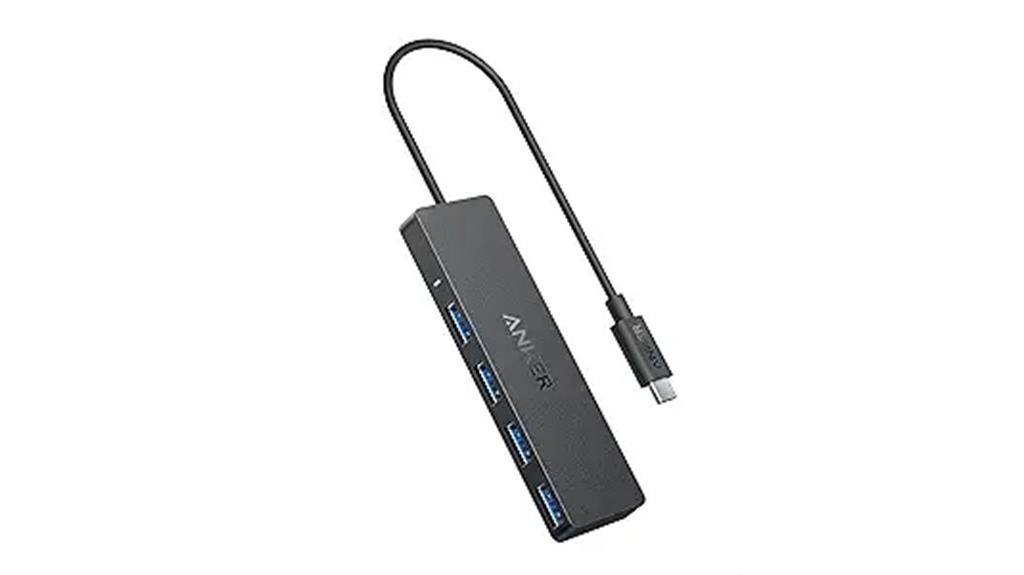 four port usb c hub