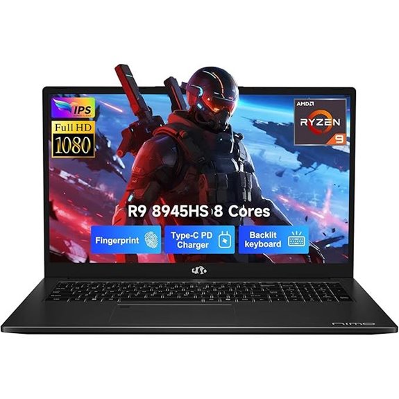 NIMO 17.3 Gaming Laptop Ryzen 9 8945HS