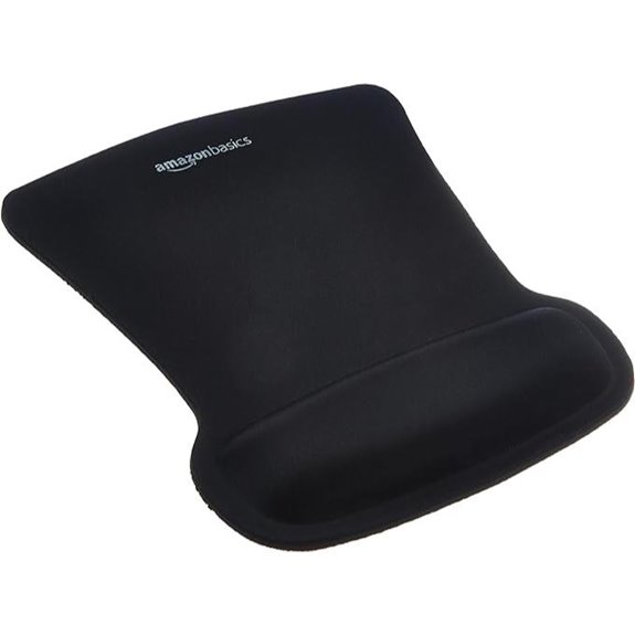 Amazon Basics Gel Ergonomic Mouse Pad with Wrist Rest