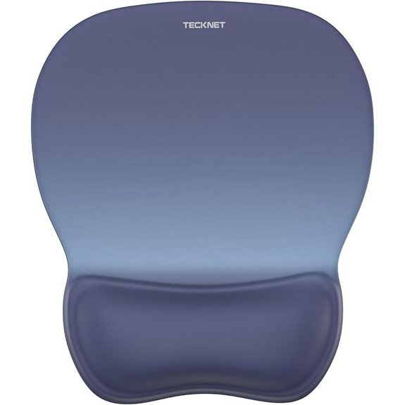 TECKNET Gel Mouse Pad with Wrist Support