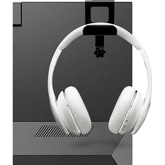 Monitor Back Stand for Headphones Space Saver