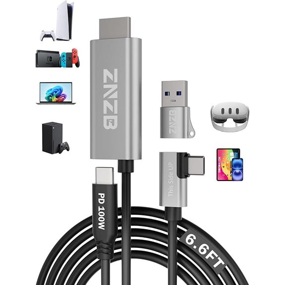 HDMI Capture Card with 100W PD for Streaming