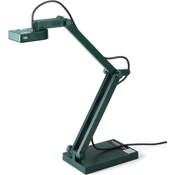 IPEVO V4K 8MP USB Document Camera for Live Demo