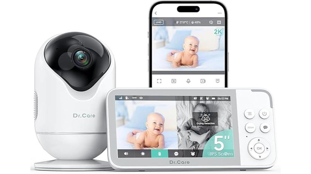high resolution wifi baby monitor
