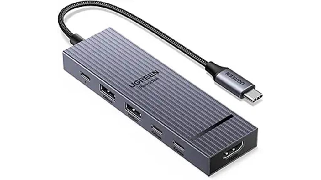 high speed 6 in 1 hub