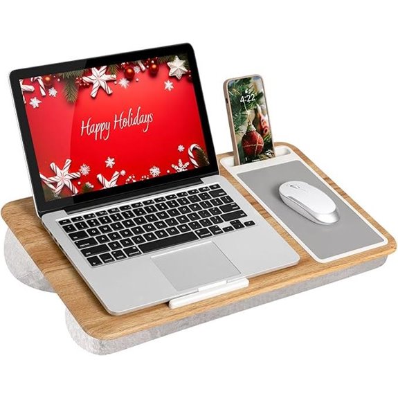 LapGear Home Office Lap Desk with Device Ledge
