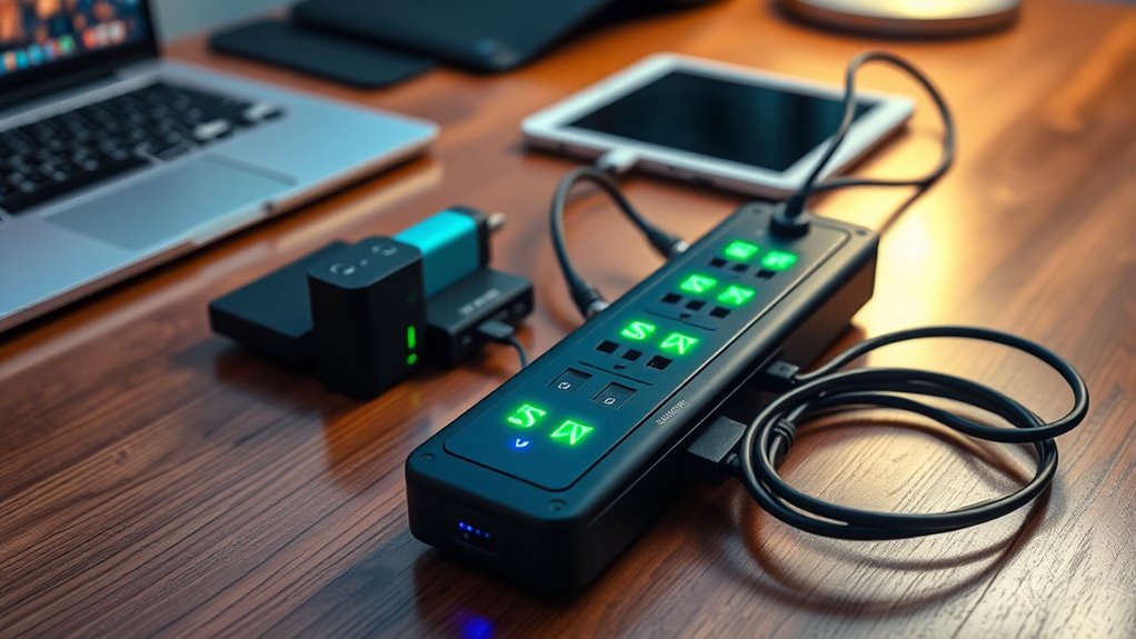 key surge protector features