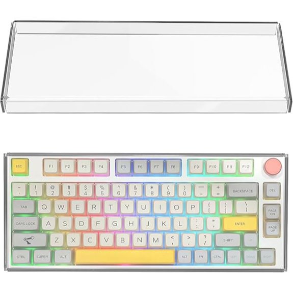 Geekria 75% Keyboard Dust Cover for Keychron and More