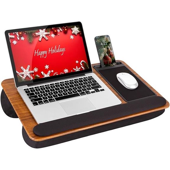 LapGear Pro Lap Desk with Wrist Rest & Accessories