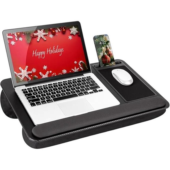 LapGear Home Office Pro Lap Desk with Wrist Rest