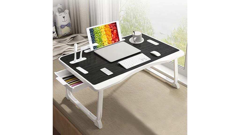 laptop table with usb
