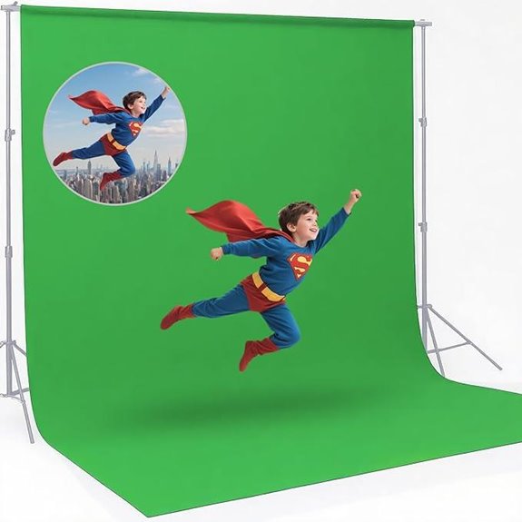 10x20ft Green Screen Backdrop for Photography
