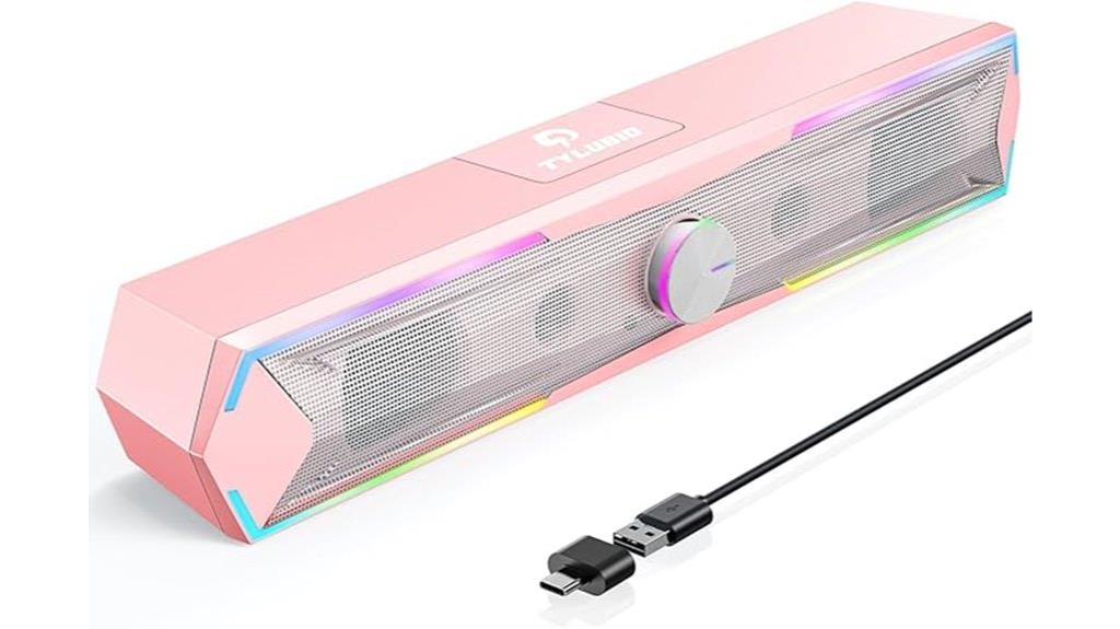 led bluetooth pc speakers