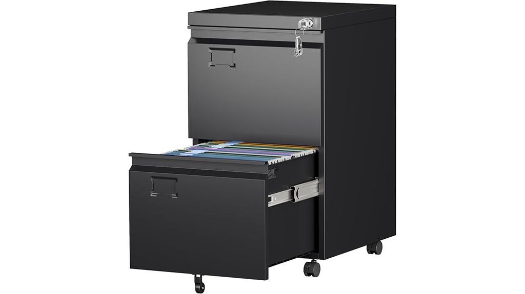 lockable metal file cabinet