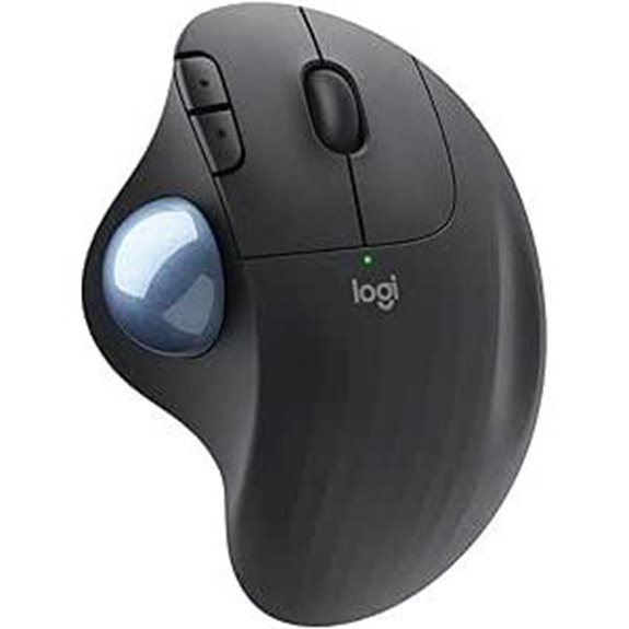 Logitech M575 Ergonomic Wireless Trackball USB Mouse Black (910-005869)