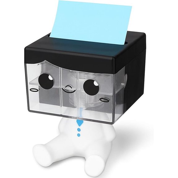 Pop-up Sticky Note Dispenser Magnetic White 1 Pack