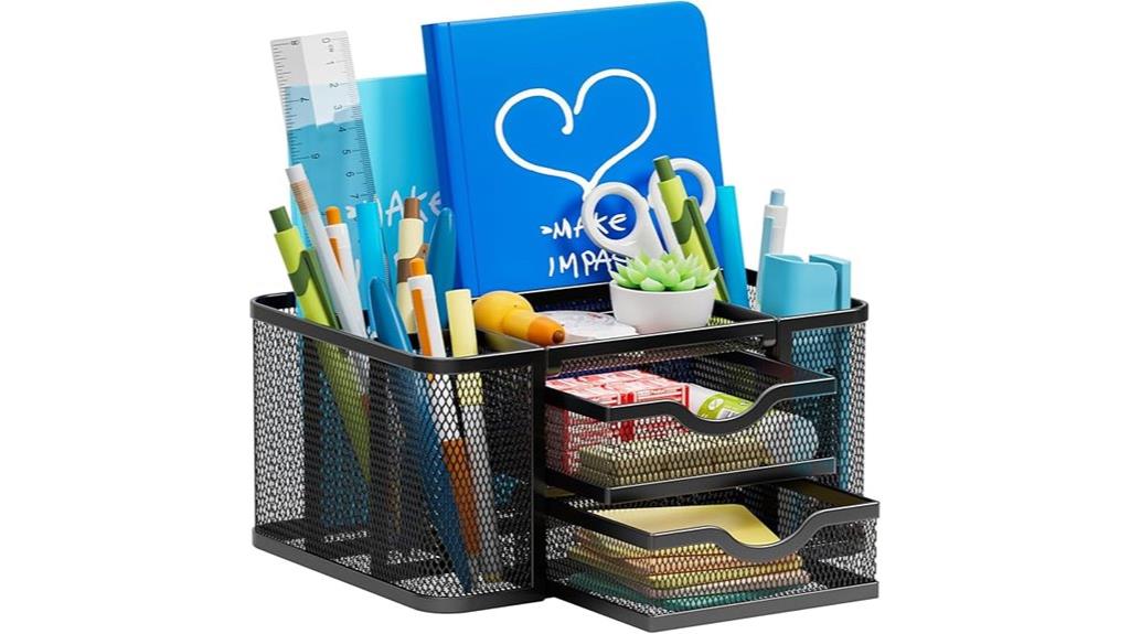 marbrasse two drawer organizer