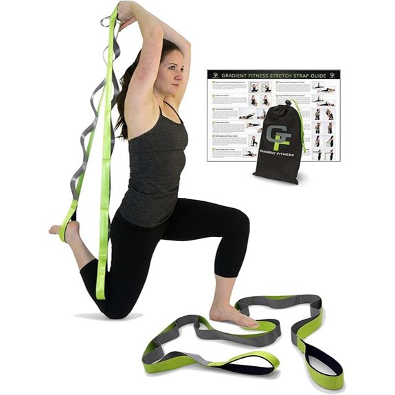 Gradient Fitness Multi-Loop Stretching Strap with Handles