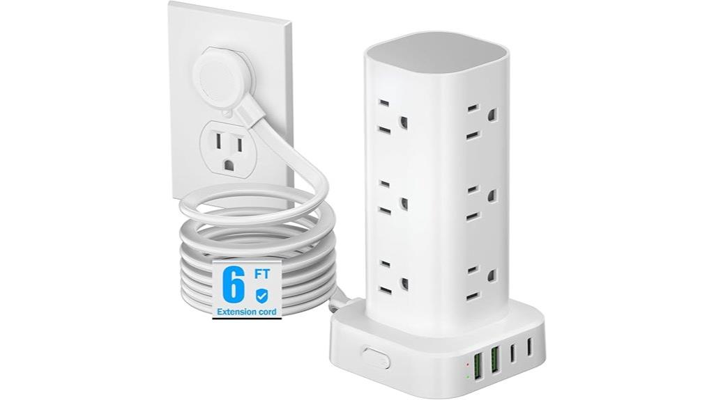 multi outlet surge power strip