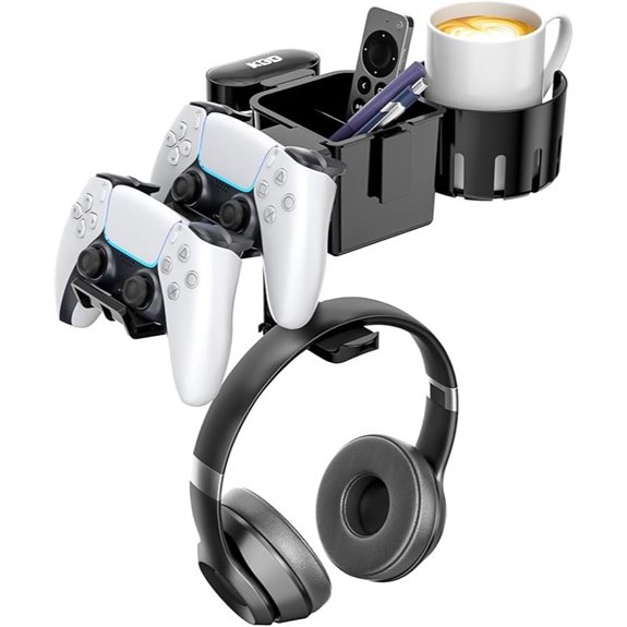 KDD 5-in-1 Desk Controller & Accessory Holder