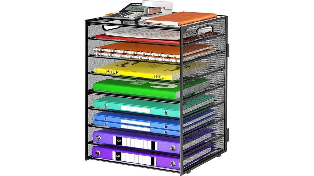 multi tier paper organizer