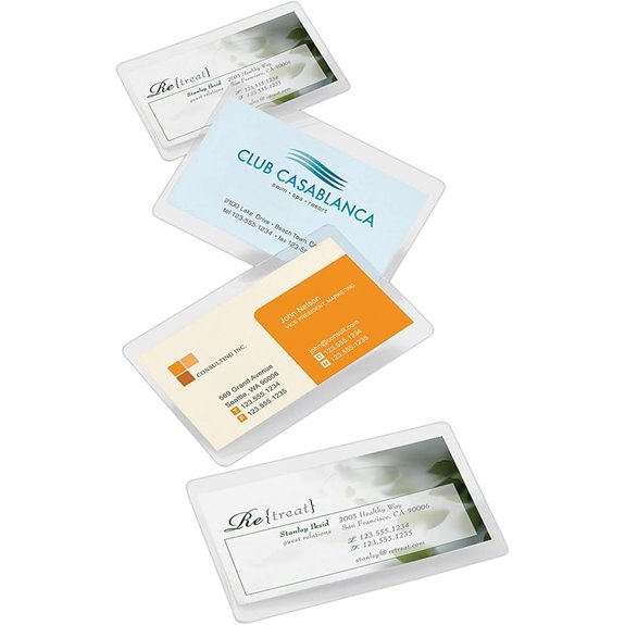 Office Depot Business Card Laminating Pouches (100 Pack)